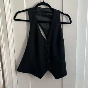 NWOT - Zara Vest with Open Back (adjustable)